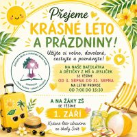 Přejeme vám slunečné léto