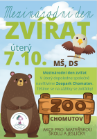 Mezinárodní den zvířat – výlet do Zooparku