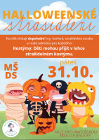 Halloweenské strašidlení v MŠ a DS