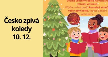 Česko zpívá koledy ve škole