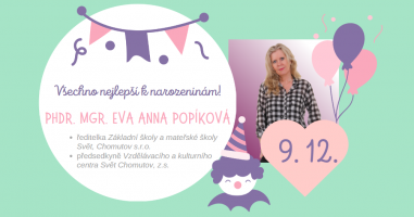 Eva POpikova narozeniny