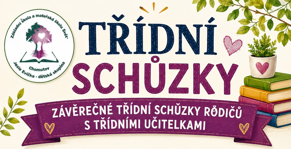 Třídní schůzky: Závěrečné setkání rodičů s&nbsp;třídními učitelkami