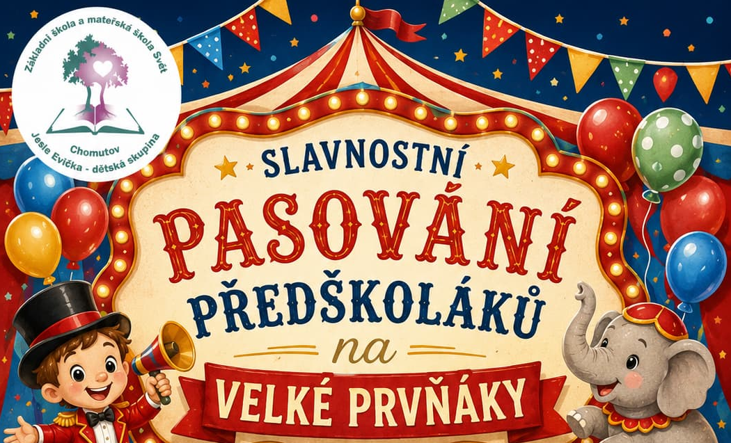 Slavnostní pasování předškoláků na&nbsp;velké prvňáky
