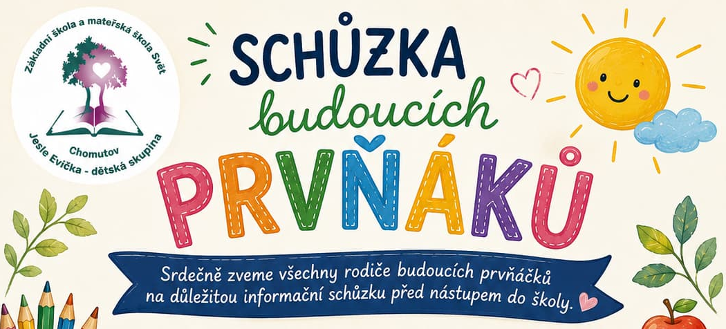 Schůzka budoucích prvňáků