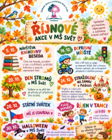 Říjen v&nbsp;ZŠ a&nbsp;MŠ Svět: Přehled akcí