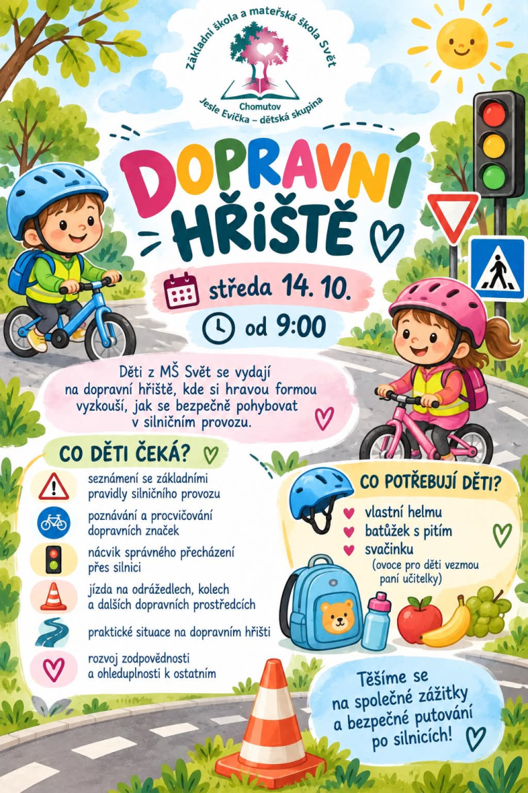 Akce MŠ: Dopravní hřiště