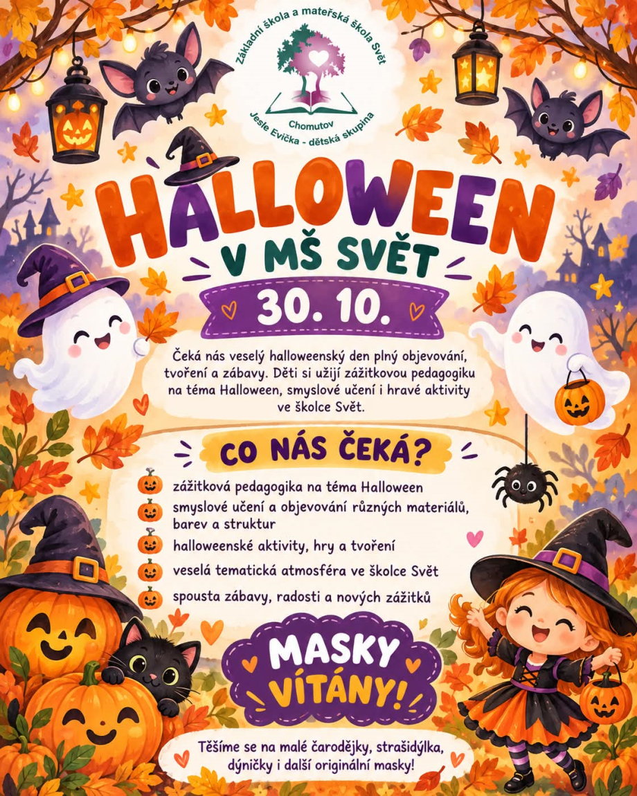 Akce MŠ: Halloween