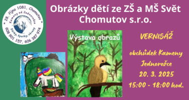 Vernisáž dětských obrazů – Přijďte obdivovat svět dětské fantazie!