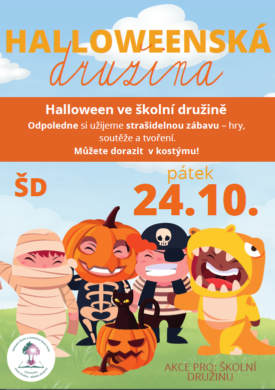 Halloweenská zábava ve školní družině