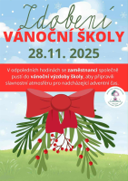 Zdobení Vánoční školy – přípravy na advent