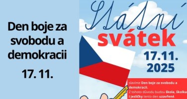 17. listopad ve Škole Svět: Den, kdy si připomínáme hodnotu svobody
