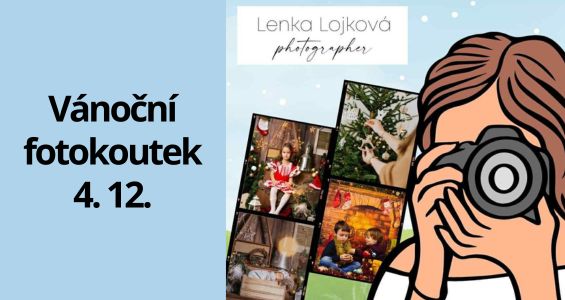 Vánoční focení – fotokoutek