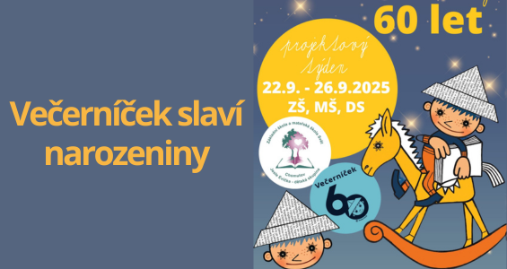 Večerníček slaví 60 let – slavíme s ním i my!